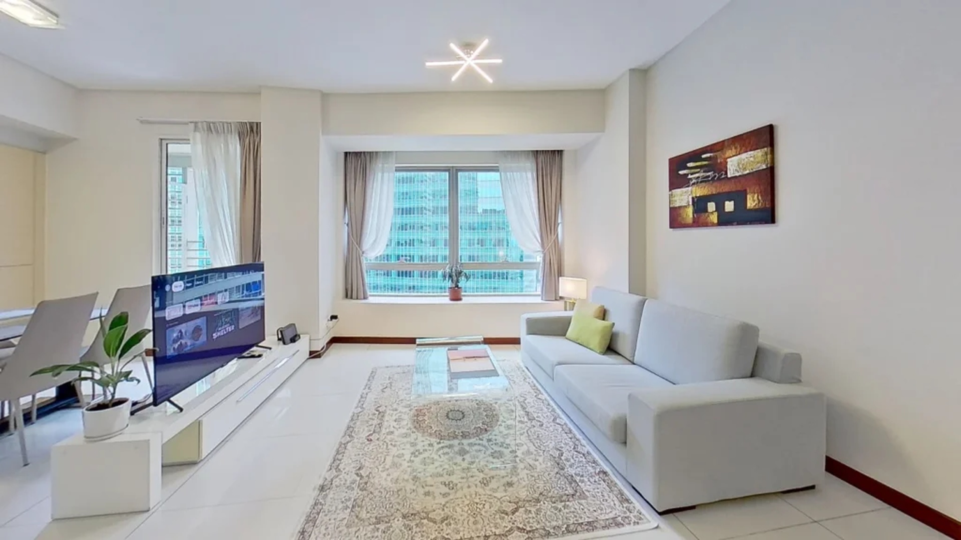 Modern executive suite with contemporary design and premium furnishings